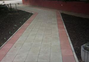 Примеры укладки тротуарной плитки Квадратная